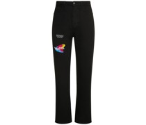 JEANS AUS BAUMWOLLDENIM „TRIPPY“