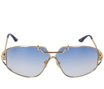 OVALE SONNENBRILLE AUS METALL