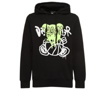 HOODIE AUS BAUMWOLLE MIT LOGODRUCK