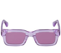 Eckige Acetat-Sonnenbrille „Violette 05“