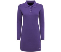 3/4-Tenniskleid aus Baumwollmischgewebe
