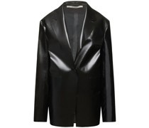 Ölbeschichteter Baumwollblazer