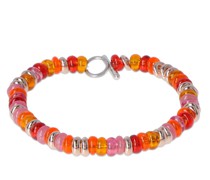 Rondelle-Armband aus recyceltem Kunststoff