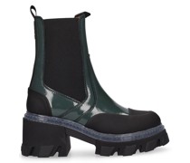 85mm hohe Chelseastiefel aus Leder „Cleated“
