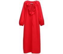 LANGES KLEID AUS BAUMWOLLSATIN „GORRION“