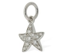 18 KT GOLD-ANHÄNGER MIT DIAMANTEN „STELLA MARINA“