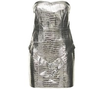 Geprägtes, trägerloses Minikleid „Hemly“