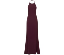 Krepp-Kleid mit offenem Rücken