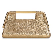 Mini Seville metallic leather bag