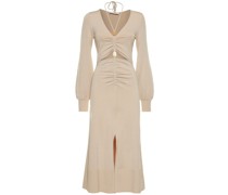 MIDIKLEID AUS BAUMWOLLMISCHPOPELINE „ALEX“