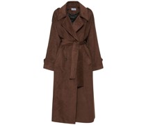TRENCHCOAT AUS NYLONSAMT „MYRIAM“