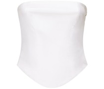 The Demi cotton bustier top