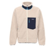 KLASSISCHE FLEECEJACKE 'RETRO-X'