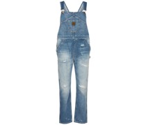 OVERALL AUS BAUMWOLLDENIM MIT RISSEN
