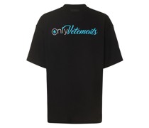 Baumwoll-T-Shirt mit Vetements-Print