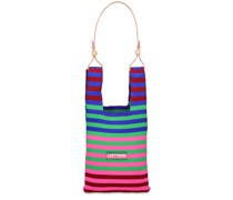 KLEINE LEDERTASCHE MIT LEDERRIEMEN 'BANNER'