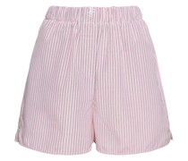 Lui cotton blend Oxford shorts
