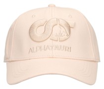 KAPPE AUS BAUMWOLLE MIT LOGOSTICKEREI
