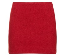 Skort aus Wollmischbouclé „Alaska“