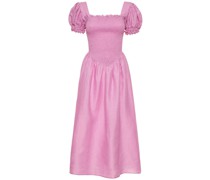 MIDIKLEID AUS LEINEN „BELLE“
