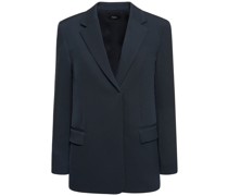Schmal geschnittene Jacke aus Technomischgewebe