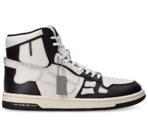 10mm hohe Ledersneakers „Skel“