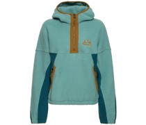 Super Aros hooded fleece jacket