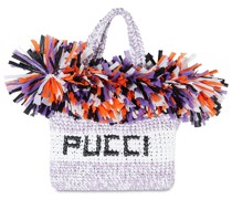 TOTE MIT RAFFIA-EFFEKT