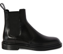 20mm Elastic Ranger leather ankle boots