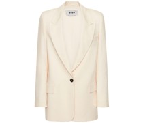 BLAZER AUS VISKOSEMISCHUNG
