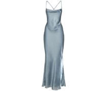 Maxikleid aus Satin „Indra“