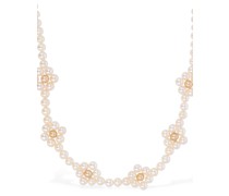 Perlenkette „White Daisy“