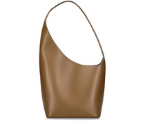 SCHULTERTASCHE TASCHE AUS LEDER 'DEMI LUNE'