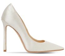 100mm hohe Pumps aus Satin „Romy“