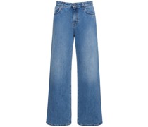 Weite Jeans aus Baumwolldenim „Eglitta“