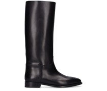 20mm hohe Lederstiefel „Grunge“