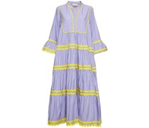 MAXIKLEID AUS BAUMWOLLPOPELINE