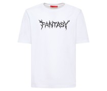 BEDRUCKTES T-SHIRT AUS BAUMWOLLE