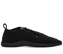 SNEAKERS AUS INTRECCIATO-TECHNOSTOFF