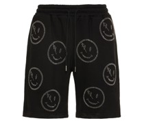 Shorts mit Glitzersteinchen
