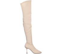 90MM HOHE OVERKNEESTIEFEL AUS LEDER „SPIRE“