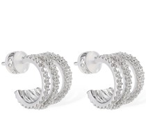 KRISTALLOHRRINGE „FIVE-HOOP“