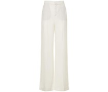 Gerade Kreppsatin-Hose „Karla“