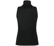 Rollkragentop aus Wollstrick