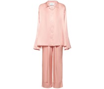 Größenloser Pyjama aus Satin