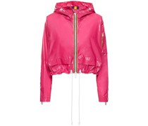 Cropped Light Glass ripstop jacket