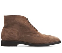 SCHNÜRSTIEFEL AUS WILDLEDER