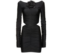 Minikleid aus Stretch-Jersey