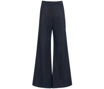 Hohe Jeans aus Baumwollmischdenim „Raydel“