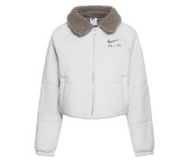 Kurze Winterjacke aus Kord